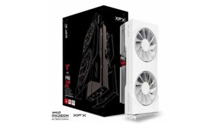 XFX Swift AMD Radeon RX 9060XT OC White Gaming Edition with 16GB GDDR6 HDMI 2xDP