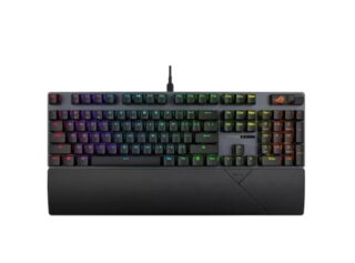 ASUS ROG Strix Scope II X Snow Gaming Keyboard Hot-swappable ROG NX Mechanical Switches V2
