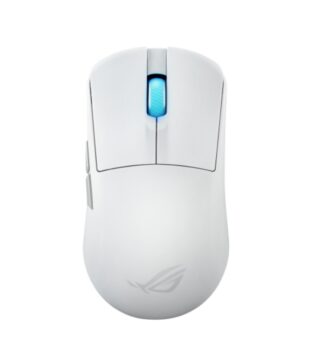 ASUS ROG Harpe Ace Mini White Ultralight 49-Gram Semi-Symmetrical Gaming Mouse