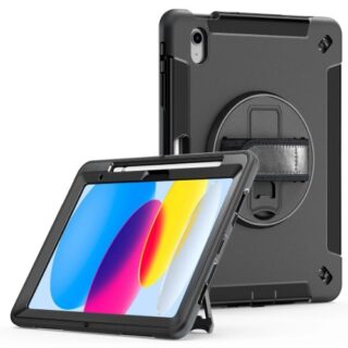 USP Rugged Apple iPad (11") (A16) (11th Gen) / iPad (10.9") (10th Gen) Case Blue - Built-in-Kickstand