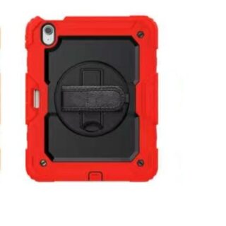 USP Rugged Apple iPad (11") (A16) (11th Gen) / iPad (10.9") (10th Gen) Case Red - Built-in-Kickstand