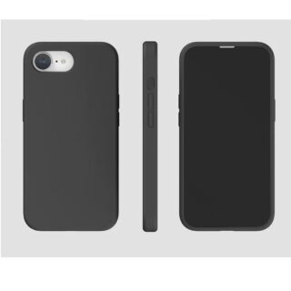 USP Apple iPhone 17e /  iPhone 16e (6.1") Silicon Case Black with Magsafe - Shockproof