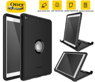 OtterBox Defender Apple iPad (10.2") (9th/8th/7th Gen) Case Black -No Retail Packaging- (77-62035)