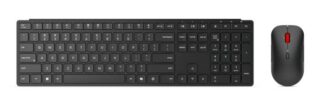 LENOVO Professional Wireless Multi-Mode Pro Keyboard  Mouse Combo Full-Size USB-A Dual Bluetooth 5.3 three-zone DPI US English 3YR WTY