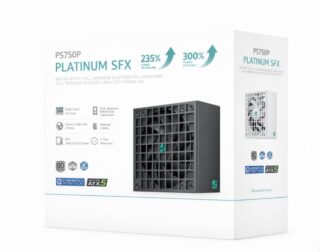 DeepCool PS750P 750W Gamer Storm SFX12V V4.1  ATX12V V3.1M Full Japanese Electroyltic Capacitors