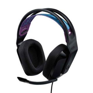 (LS) Logitech G335 Wired GAMING HEADSET Black