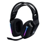 Logitech G733 Lightspeed Wireless RGB Gaming Headset Black USB Headphones Frequency Response: 20 Hz - Detchable Cardioid Unidirectional Microphone