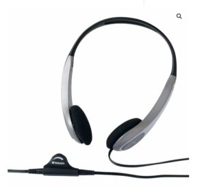 Verbatim Multimedia Headset with Volume Control Headphone - Ideal for Office