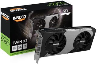 INNO3D nVidia GeForce RTX 5060 Ti TWIN X2 16GB GDDR7