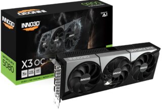 INNO3D nVidia GeForce RTX 5080 X3 OC 16GB GDDR7 2640MHz Boost Clock