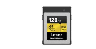 Lexar Professional Cfexpress Type B gold series 128GB – CFexpress Type B 1750MB/s read