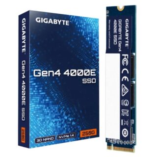 GIGABYTE Gen4 4000E 250GB NVMe PCIe 4.0 x4 M.2 2280 SSD