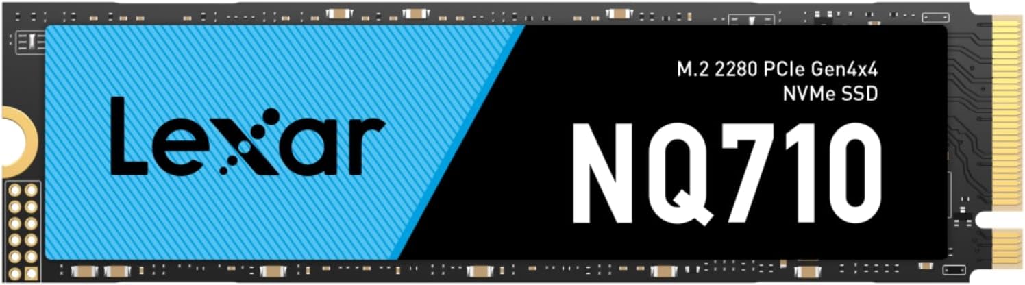 Lexar LNQ710X500G-RNNNG Internal SSD 500GB M.2 2280 PCIe Gen4x4
