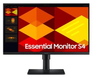 Samsung 24" S40GD FHD IPS Monitor 1920 x1080 16:9 100Hz 250cd/m2 FreeSync 5ms 2xHDMI DP USB Hub HAS VESA Tilt Swivel Pivot 3YR