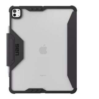 UAG Plyo LT Apple iPad Pro (13") (7th Gen) Folio Case - Ice/Black (124500114043)