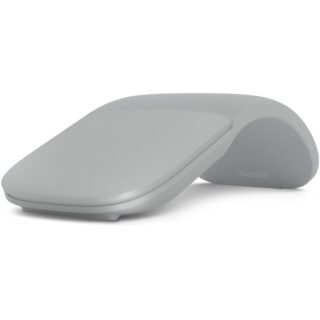 Microsoft Surface Arc Wireless Mouse curved design Surface Pro 11/10/8/9/X /11 Laptop 7/6/5/4- Light Grey