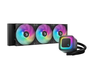 DeepCool LE360 V2 Liquid Cooler 360 mm 6th Gen Pump up to 3400 PWM