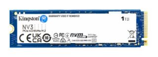 Kingston SNV3S NV3 1TB PCle 4.0x4 NVMe M.2 2280 SSD 6000/4000MB/s 3D HAND compaitible Notebook and SFF 5Y Limited