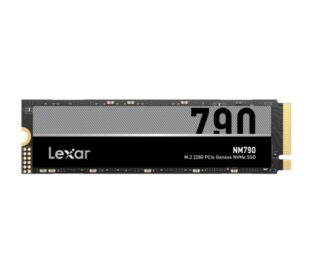 Lexar LNM790X512G-RNNNG Internal SSD 512GB M.2 2280 PCIe Gen 4x4 NVMe SSD up to 7400MB/s read