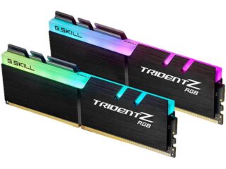 (LS) G.SKILL F4-3600C17D-32GTZR 32GB (2 x 16GB)/ PC4-28800 / DDR4 3600 Mhz/ Timings 17-19-19-39/ Voltage 1.35V/ Trident Z RGB