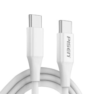 Pisen Mr White USB-C to USB-C PD 60W Cable (1M) White - 60W/3A