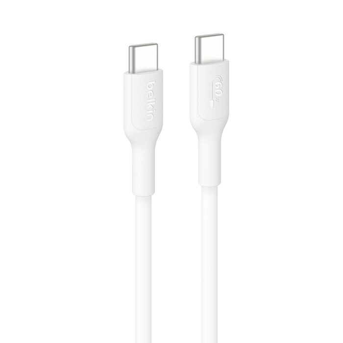 Belkin BoostCharge USB-C to USB-C Cable (2M) - White (CAB004bt1MBK)