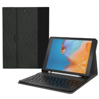 Cygnett TekView Apple iPad (10.2") (9th/8th/7th Gen) Wireless Keyboard Case - Grey/Black(CY3496TEKVI)360° Protection