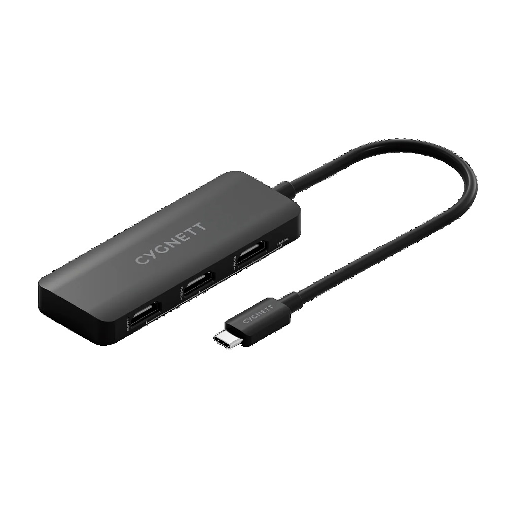Cygnett Unite 3-in-1 USB-C to Triple HDMI Hub - Black(CY5392CYHUB)