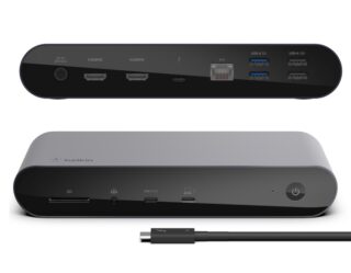 EOL Belkin Connect Pro Thunderbolt 4 Dock - Space Grey (INC006auSGY)