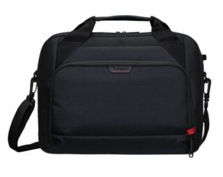 Targus 13-14" Classic EcoSmart® Briefcase Anti-theft zipper webbings  security Padded Carry handles adjustable shoulder strap lightweight Trolley