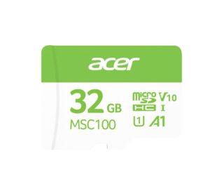 Acer MSC100-32GB microSD Express Read Write Speed up to 100 MB/s 10 MB/s BL.9BWWA.335