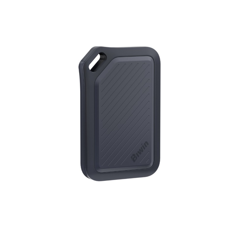 BIWIN BIW-PR2000-2TB Amber PR2000 Black Portable SSD with IP67 R/W up to 2000mb/s / 1800mb/s BAPR20002TB-RGH -2TB