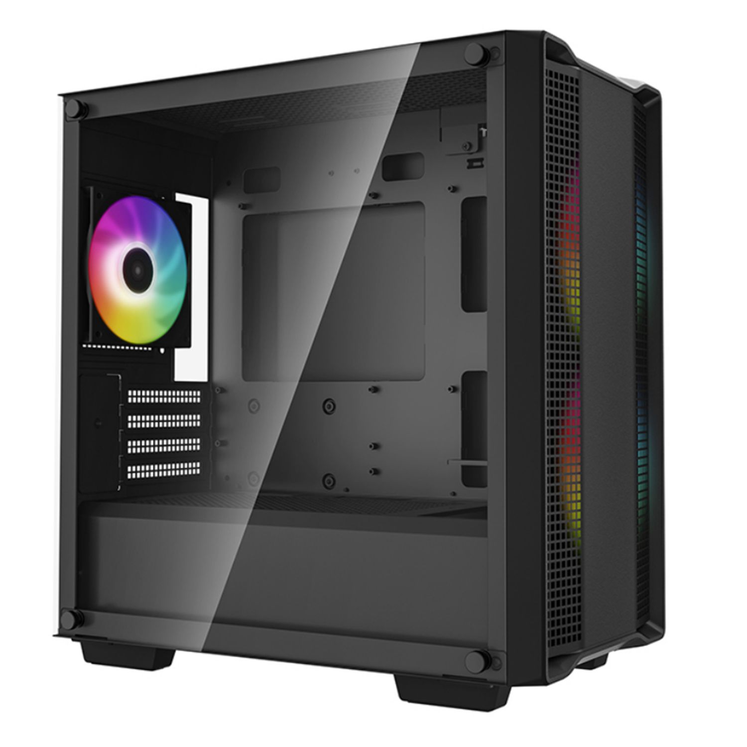 DeepCool CC360 ARGB Micro-ATX Case 3x120mm Pre-Installed ARGB Fans
