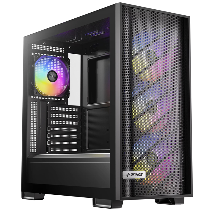 OKINOS 612 ARGB Mid Tower ATX case