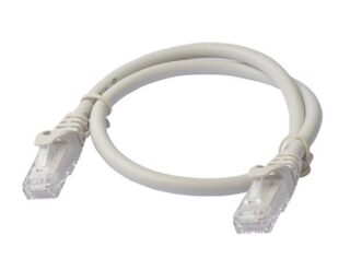 8Ware CAT6 Cable 0.5m - Grey Premium RJ45 Ethernet Network LAN UTP Patch Cord 26AWG CU Jacket