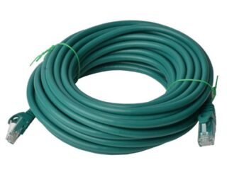 8Ware CAT6 Cable 15m - Green Premium RJ45 Ethernet Network LAN UTP Patch Cord 26AWG CU Jacket