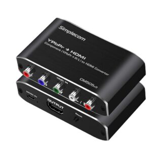 (LS)Simplecom CM505v3 Component (YPbPr + Stereo R/L) to HDMI Converter Full HD 1080p