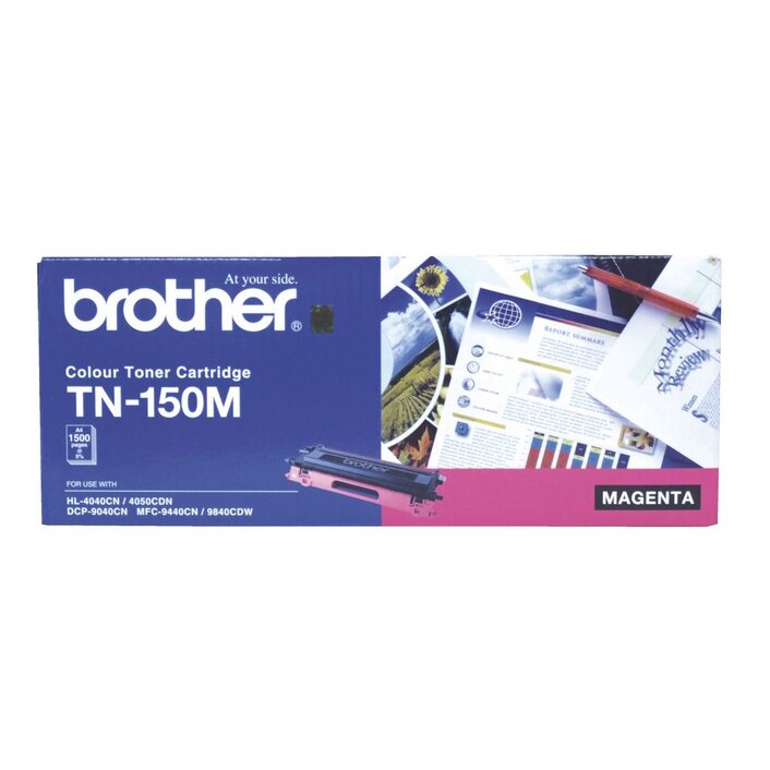 Brother TN-150M COLOUR LASER TONER-STANDARD MAGENTA TONER CARTRIDGE TO SUIT HL-4040CN/4050CDN