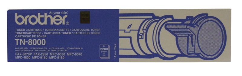 Brother TN-8000Black Toner 2200 Page