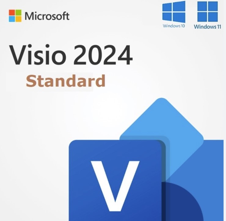 Microsoft ESD - Visio Standard 2024(Available on Leader Cloud