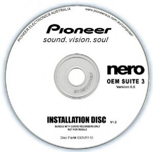 Pioneer Software Nero Suite 3 OEM Version 6.6 - Play Edit Burn Share Blu-ray 3D contents - PowerDVD10 InstantBurn5.0 Power2Go8.0 PowerProducer5.5