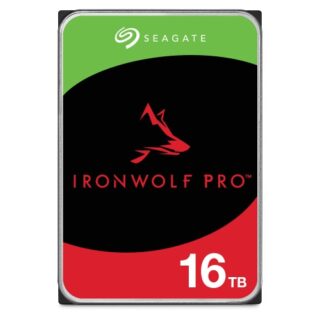 Seagate 16TB 3.5" IronWolf Pro SATA NAS Hard Drive 7200 RPM 256MB Cache HDD. 5 Years Warranty