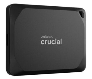 Crucial X10 Pro 1TB External Portable SSD ~2100MB/s USB-C Durable Rugged Shock Drop Water Dust Sand Proof for PC MAC PS5 Xbox Android iPad Pro