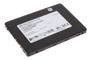 Micron 5400 PRO 480GB 2.5" SATA Enterprise SSD 540R/520W MB/s 95K/37K IOPS 876TBW 1DWPD 3M hrs MTTF AES 256-bit encryption Server Data Centre 5yrs