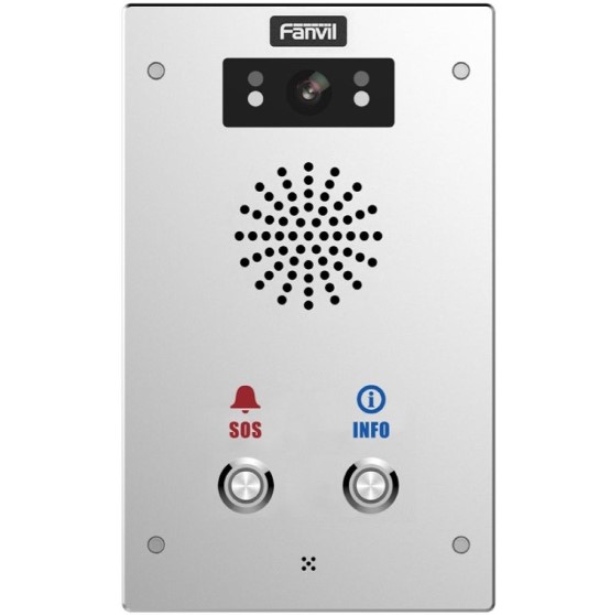 Fanvil I16SV02P Outdoor Video SIP Intercom Water dust proof SIP Intercom IP65 (2 button)