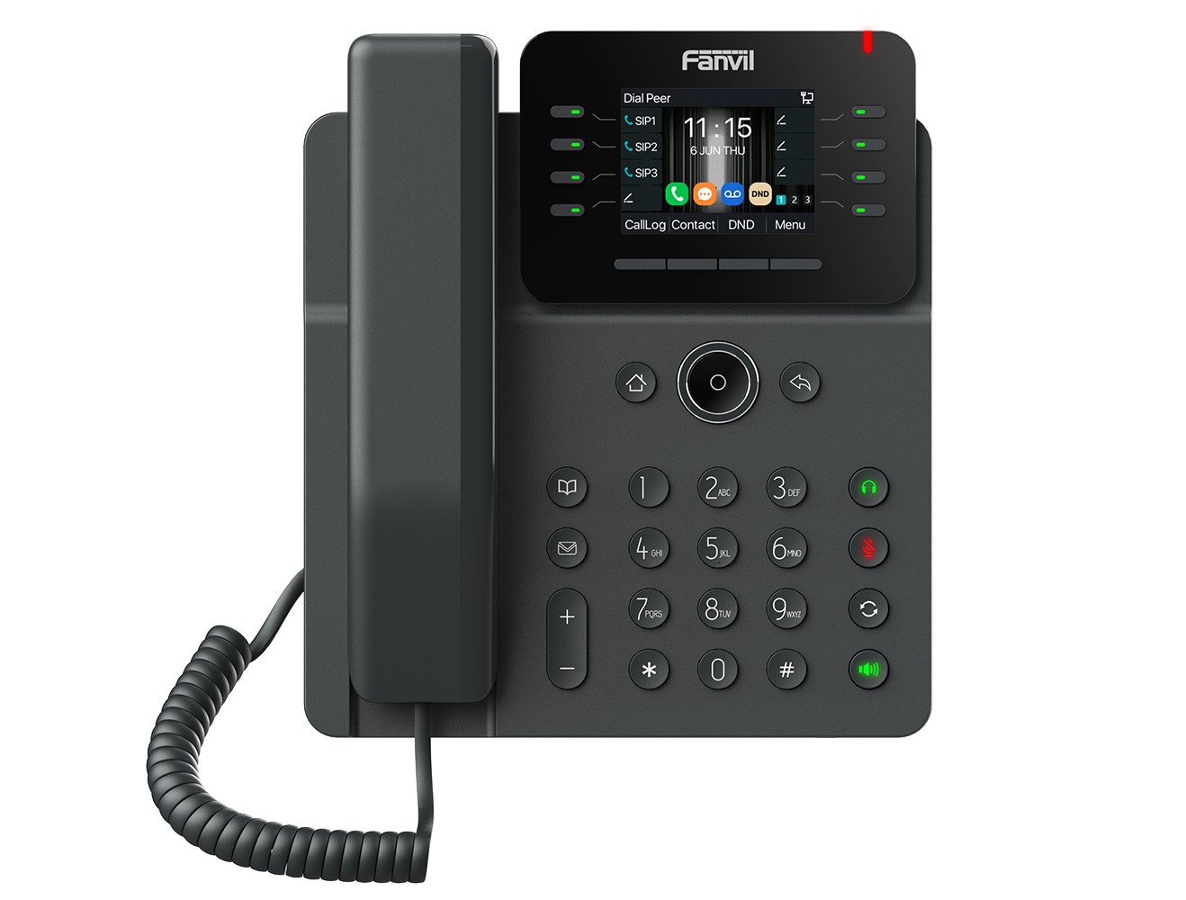 Fanvil V62W Prime Business Phone 2.8-inch color screen โกโ Support audio codec G.722 and Opus