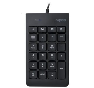 RAPOO K10 Wired Numeric NumberPad Keyboard -  Spill Resistant Design