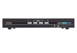 Aten 4-Port USB HDMI Secure KVM Switch with CAC (PSD PP v4.0 Compliant)