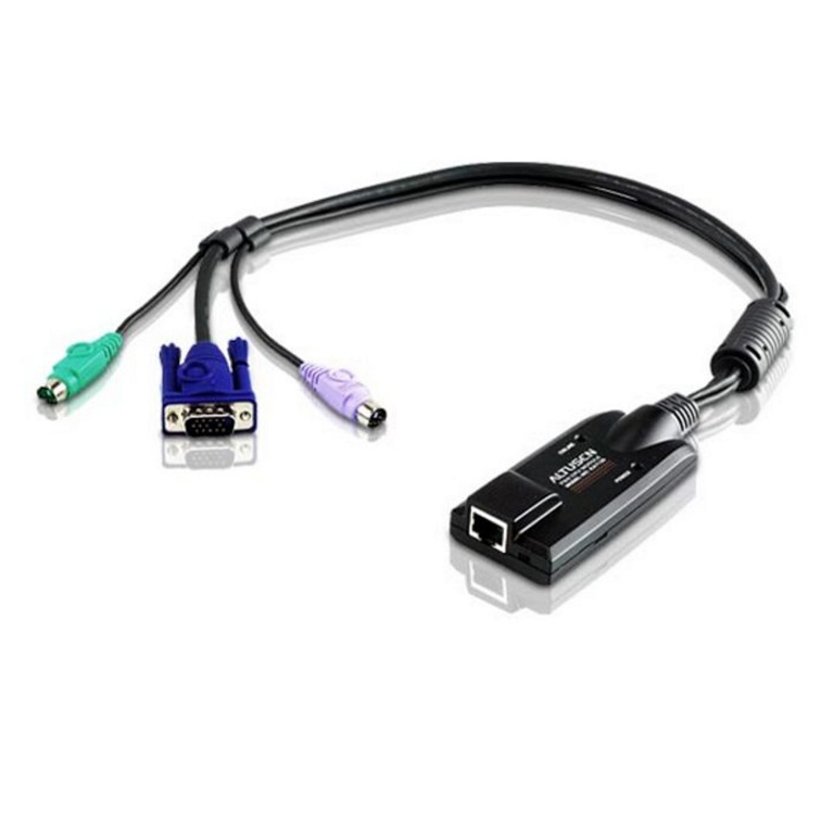Aten KVM Cable Adapter with RJ45 to VGA PS/2 for KH