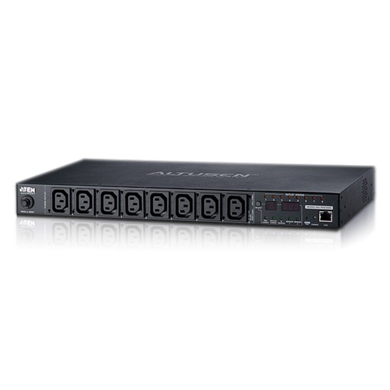 Aten 15A/10A 8-Outlet 1U Metered Switched eco PDU